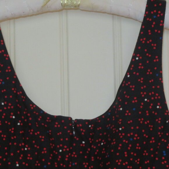 GAP Sleeveless Skater Dress Star Print Size 2 (K474) - Picture 6 of 8